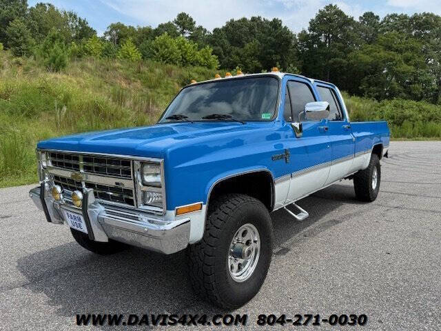 Chevrolet-Rv-3500-series-1988-Blue-Black