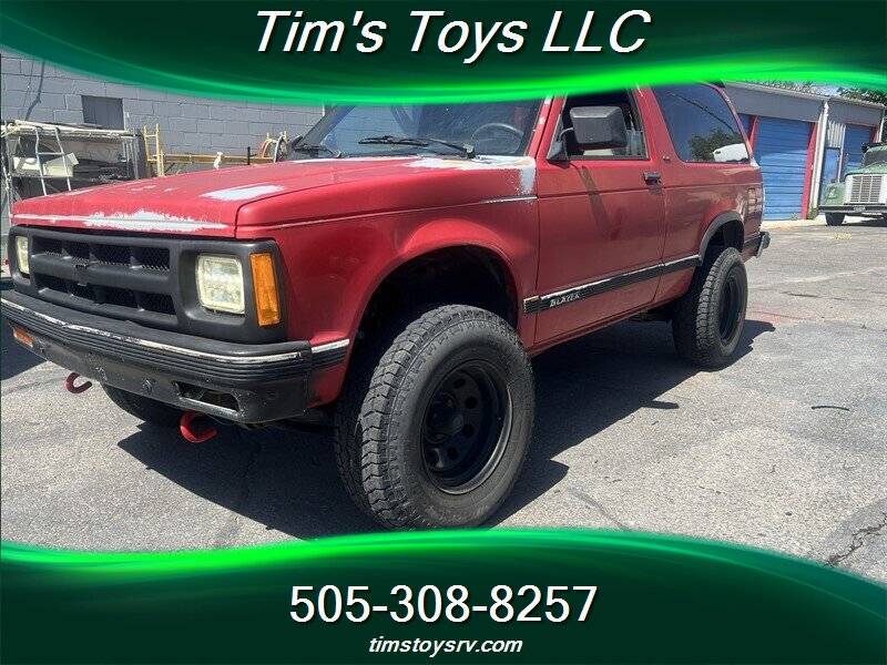 Chevrolet-S-10-sport-blazer-1991-red