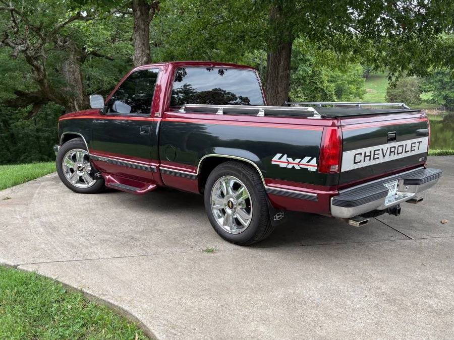 Chevrolet-Silverado-1988-red