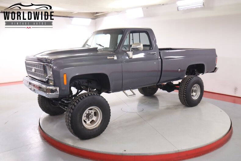 Chevrolet-Silverado-2500-1976-Gray-Gray