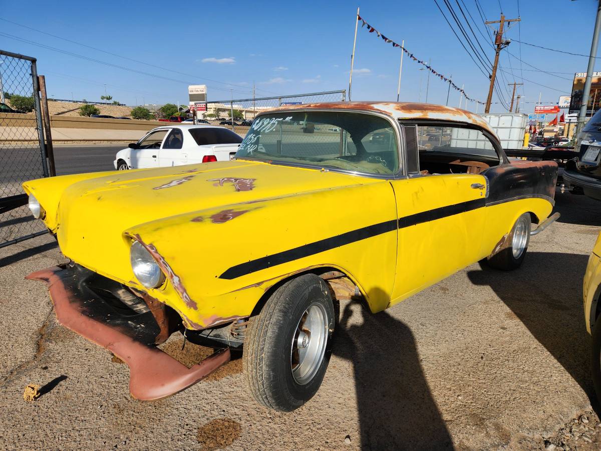 Chevy-belair-1956-yellow