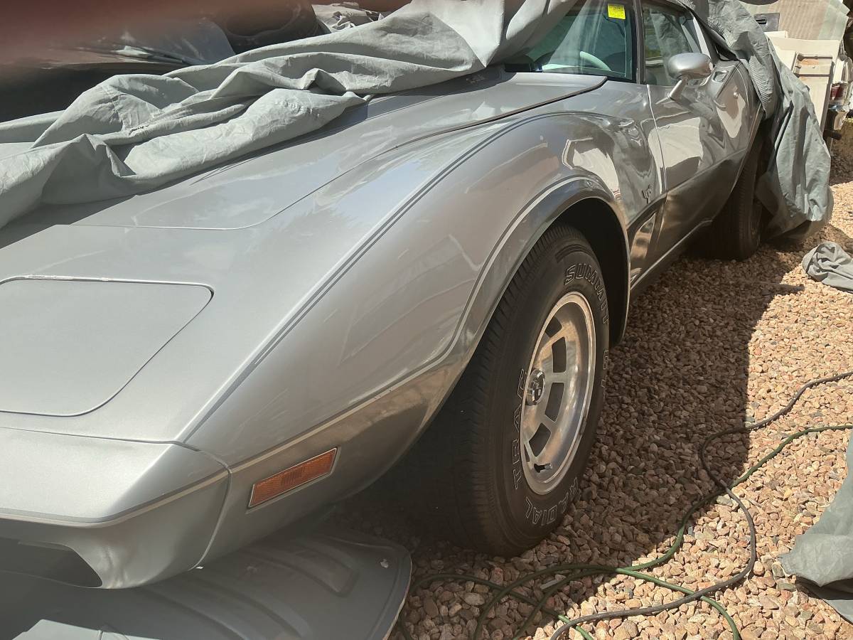 Corvette-25th-anniversary-edition-1978-silver