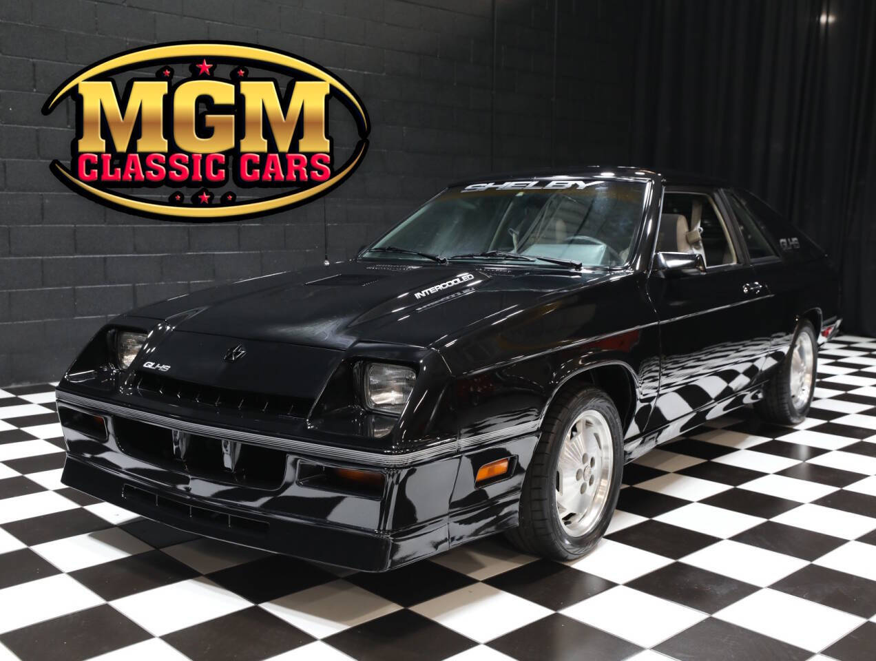 Dodge-Charger-1987-Black-Gray