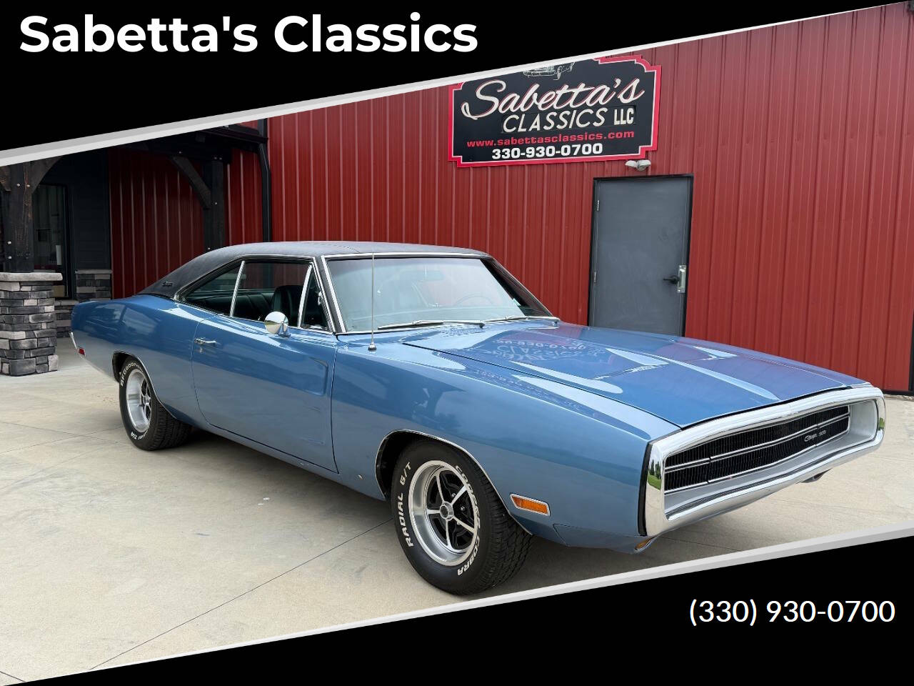 Dodge-Charger-500-1970-Light-Blue-Metallic-Black