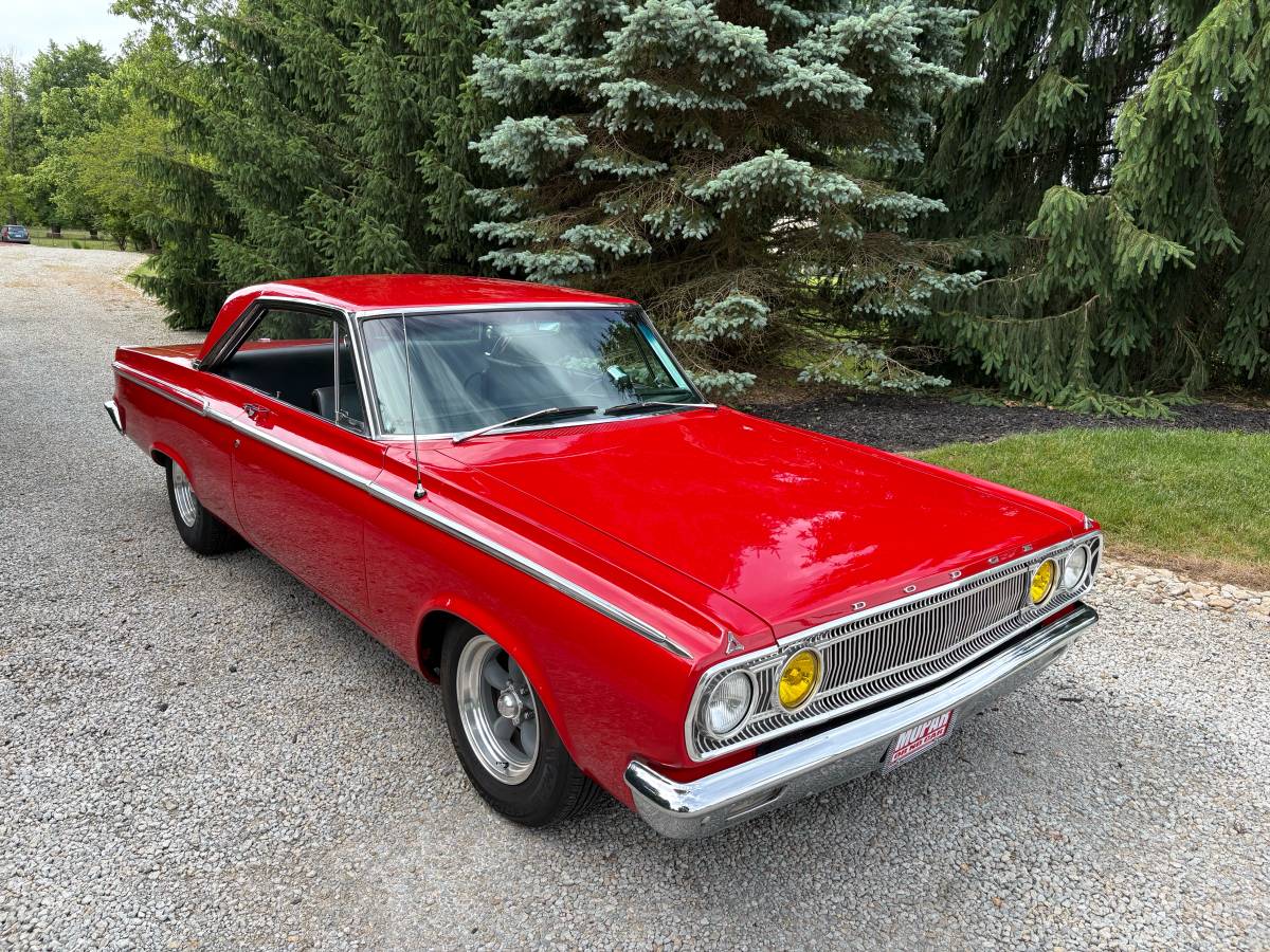 Dodge-Coronet-1965-red