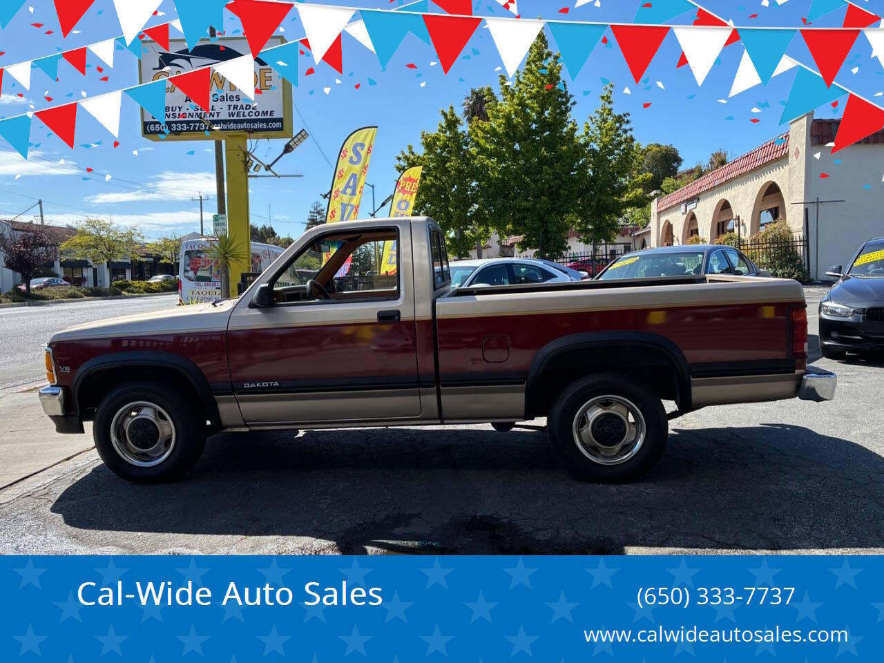 Dodge-Dakota-1992-Black-Champagne