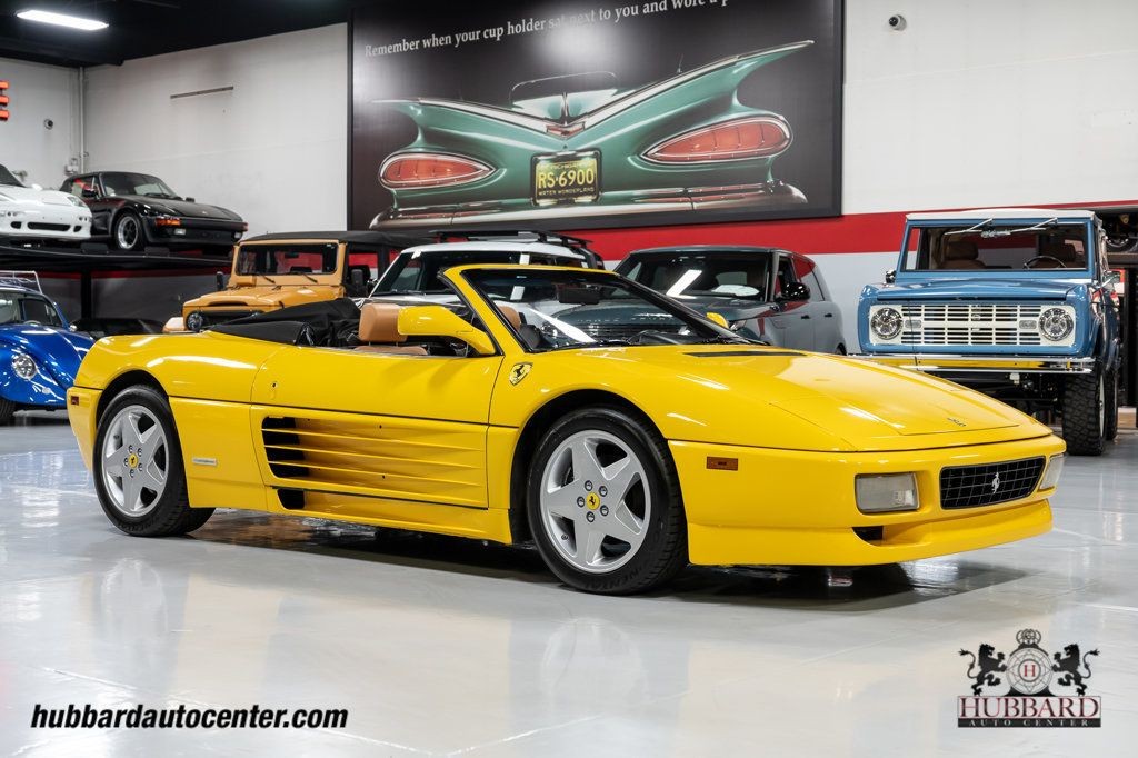 Ferrari-348-1994-Convertible-Tan