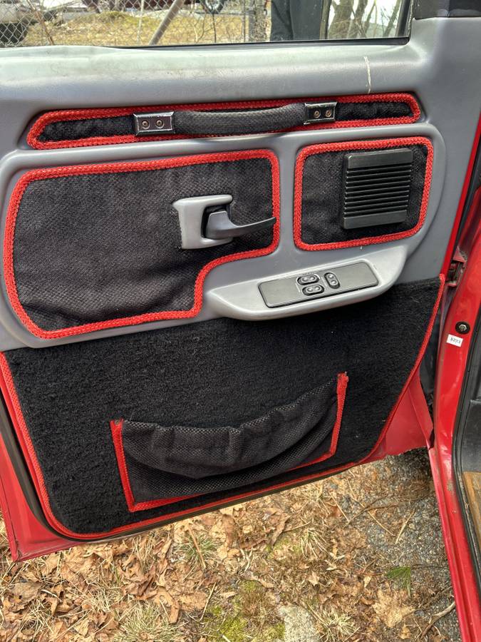 Ford-E250-econoline-1992-red