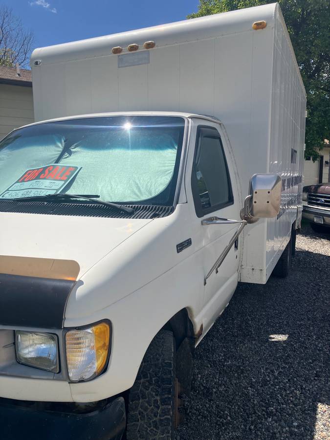 Ford-E350-econoline-van-1992-white
