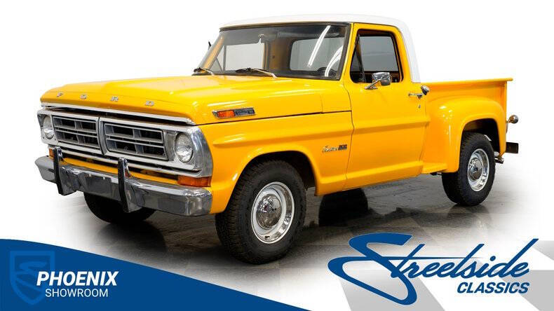 Ford-F-100-1972-Yellow-Black
