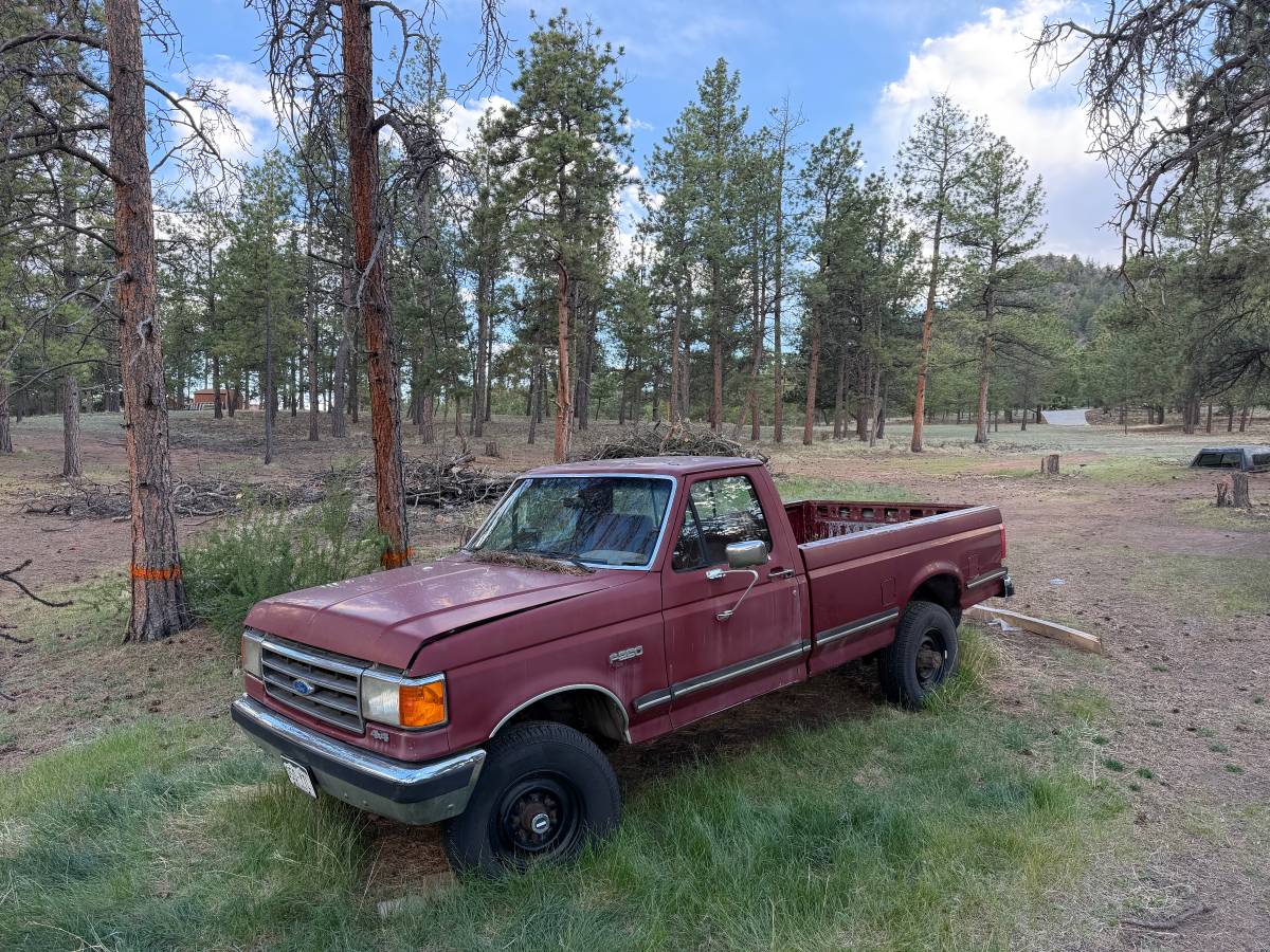 Ford-F-250-1990-red