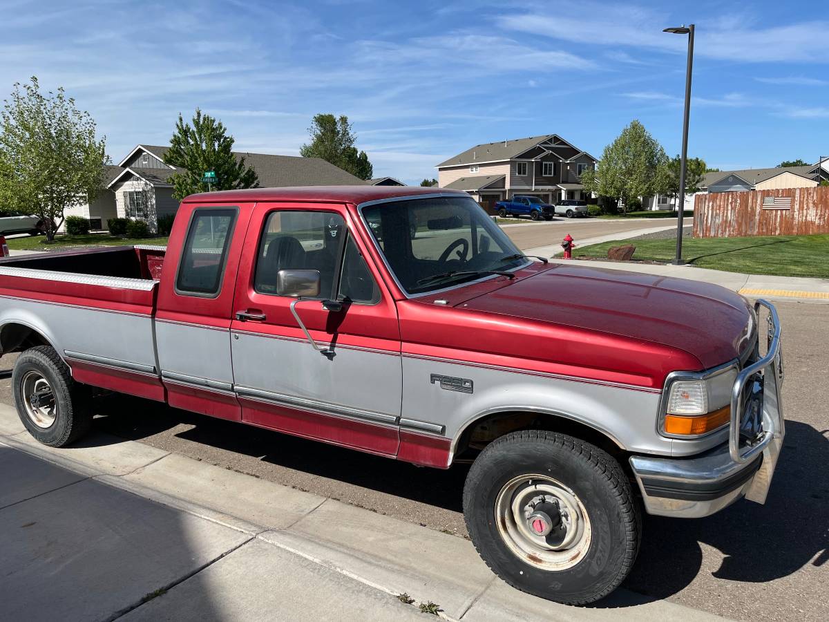 Ford-F-250-1993-red