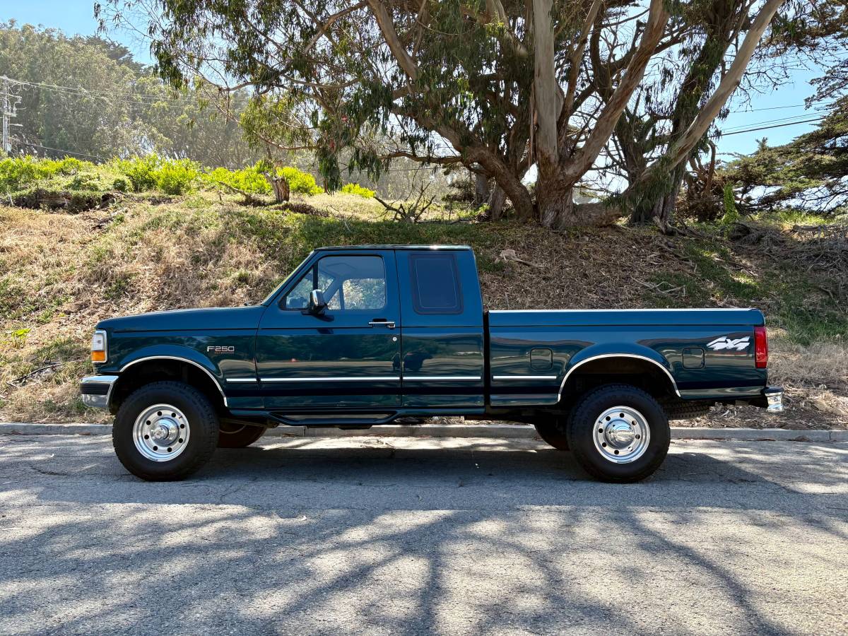 Ford-F-250-1996-green