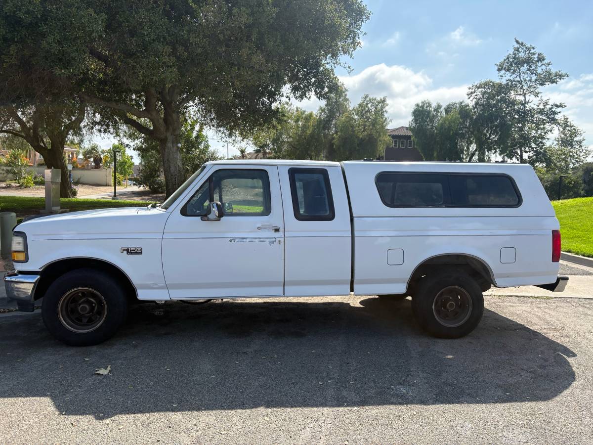 Ford-F150-supercrew-cab-xl-1993-white