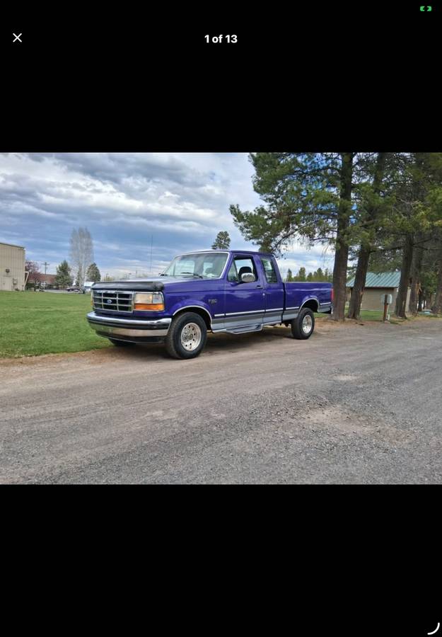 Ford-F150-xlt-1995-purple