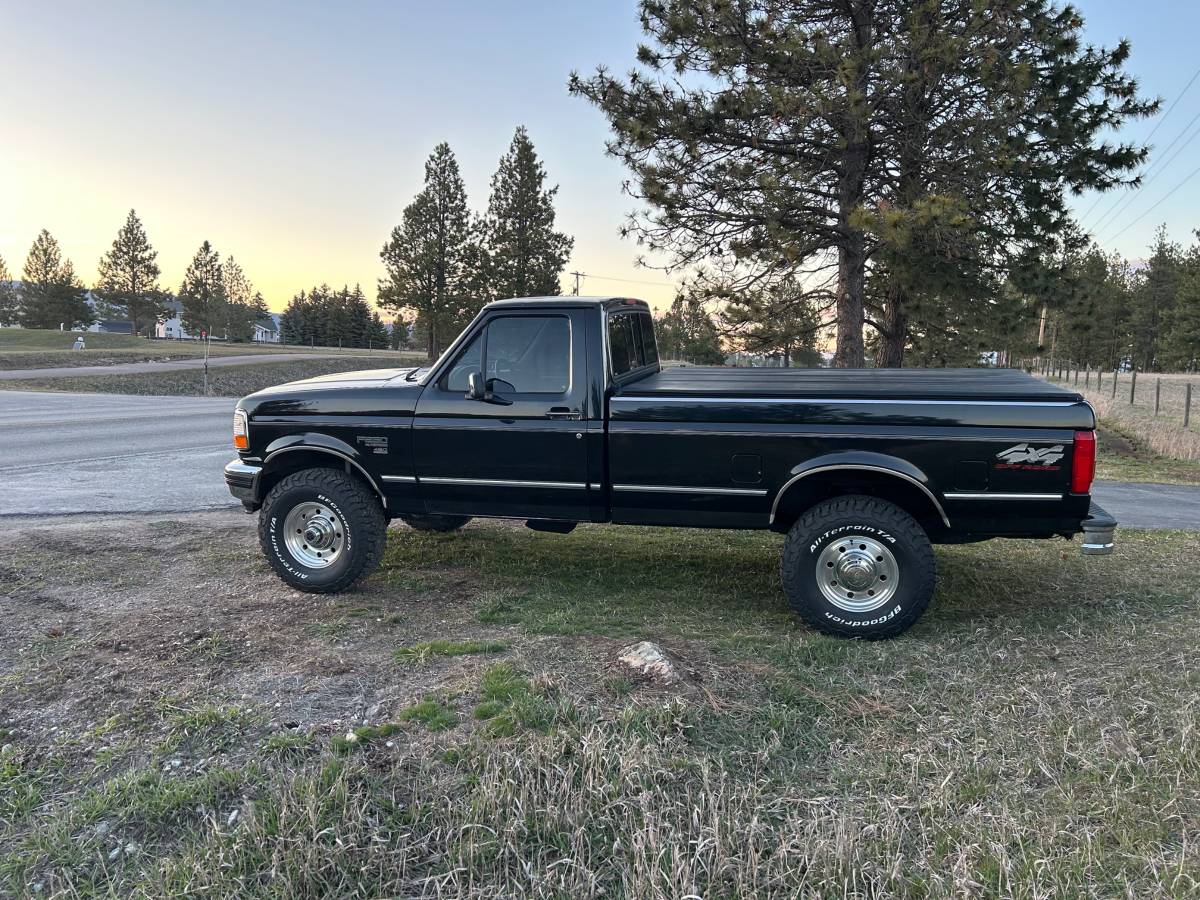 Ford-F250-1995-black