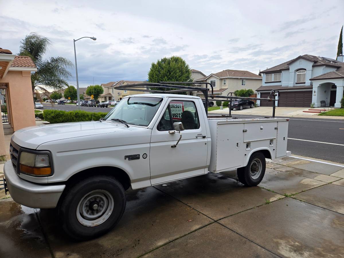 Ford-F250-1996-white