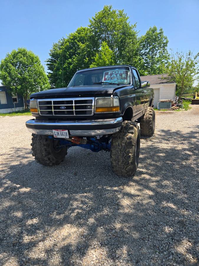 Ford-F250-4x4-lariat-1992-black