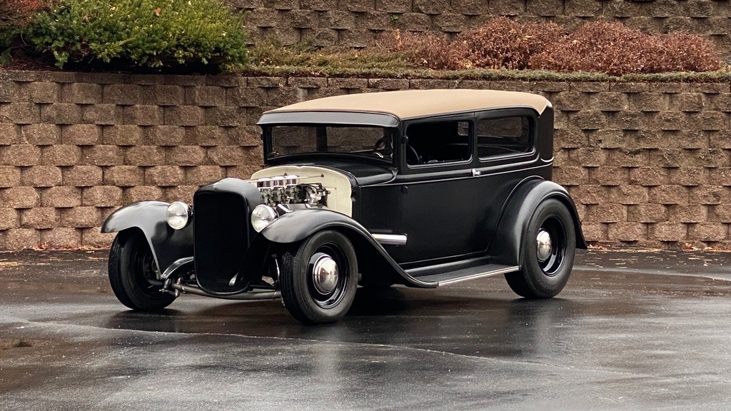 Ford-Model-A-1930-Sedan-Black
