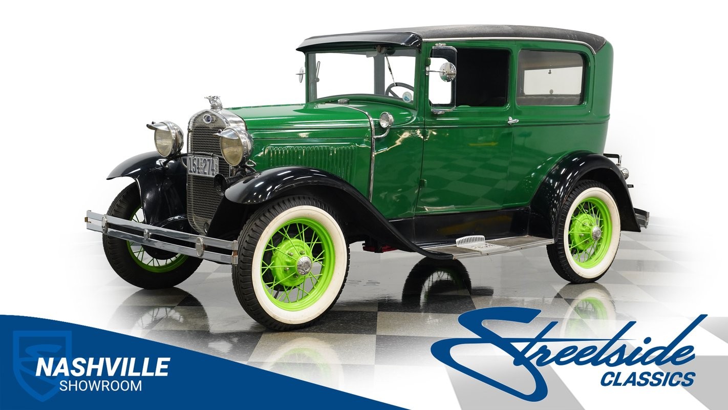 Ford-Model-A-1930-Sedan-Gray