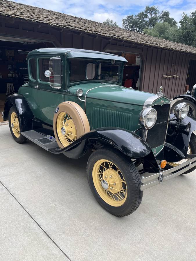 Ford-Model-a-1931-green