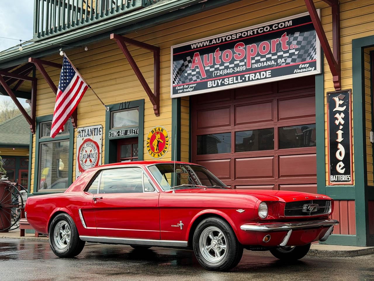 Ford-Mustang-1965-Classic-Car-Black