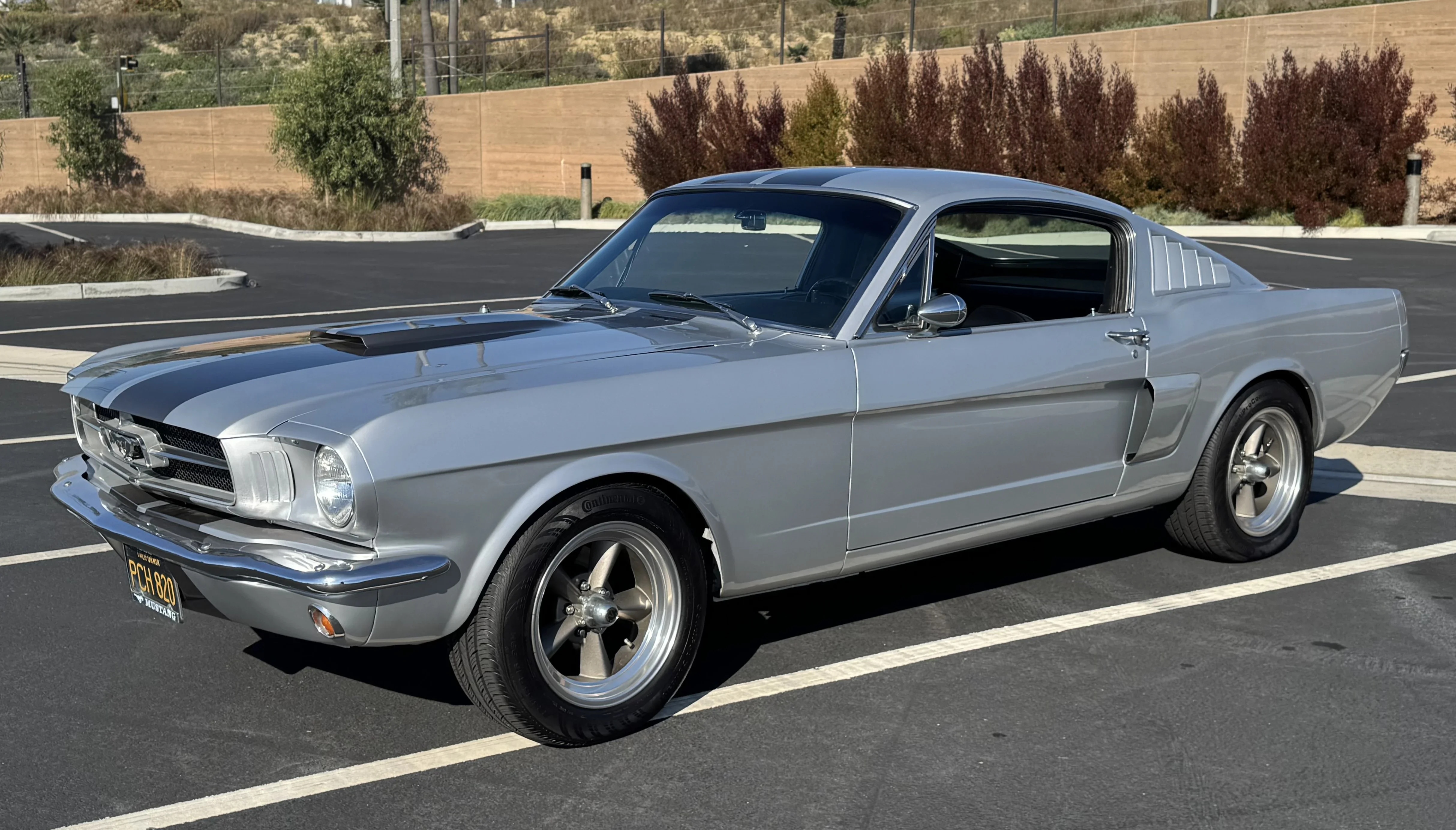 Ford-Mustang-1965-Silver-Black