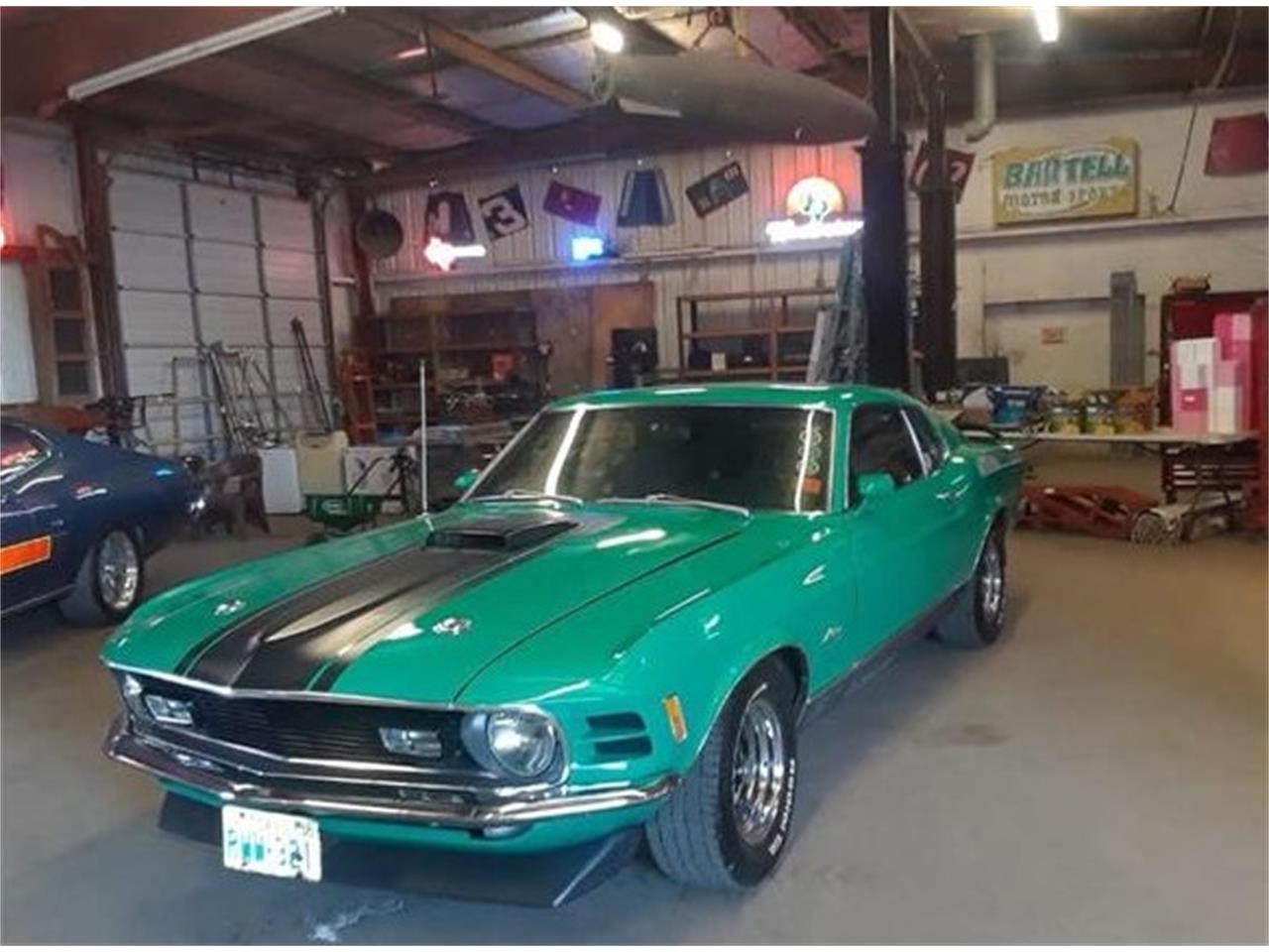 Ford-Mustang-1970-Grabber-Green-Black