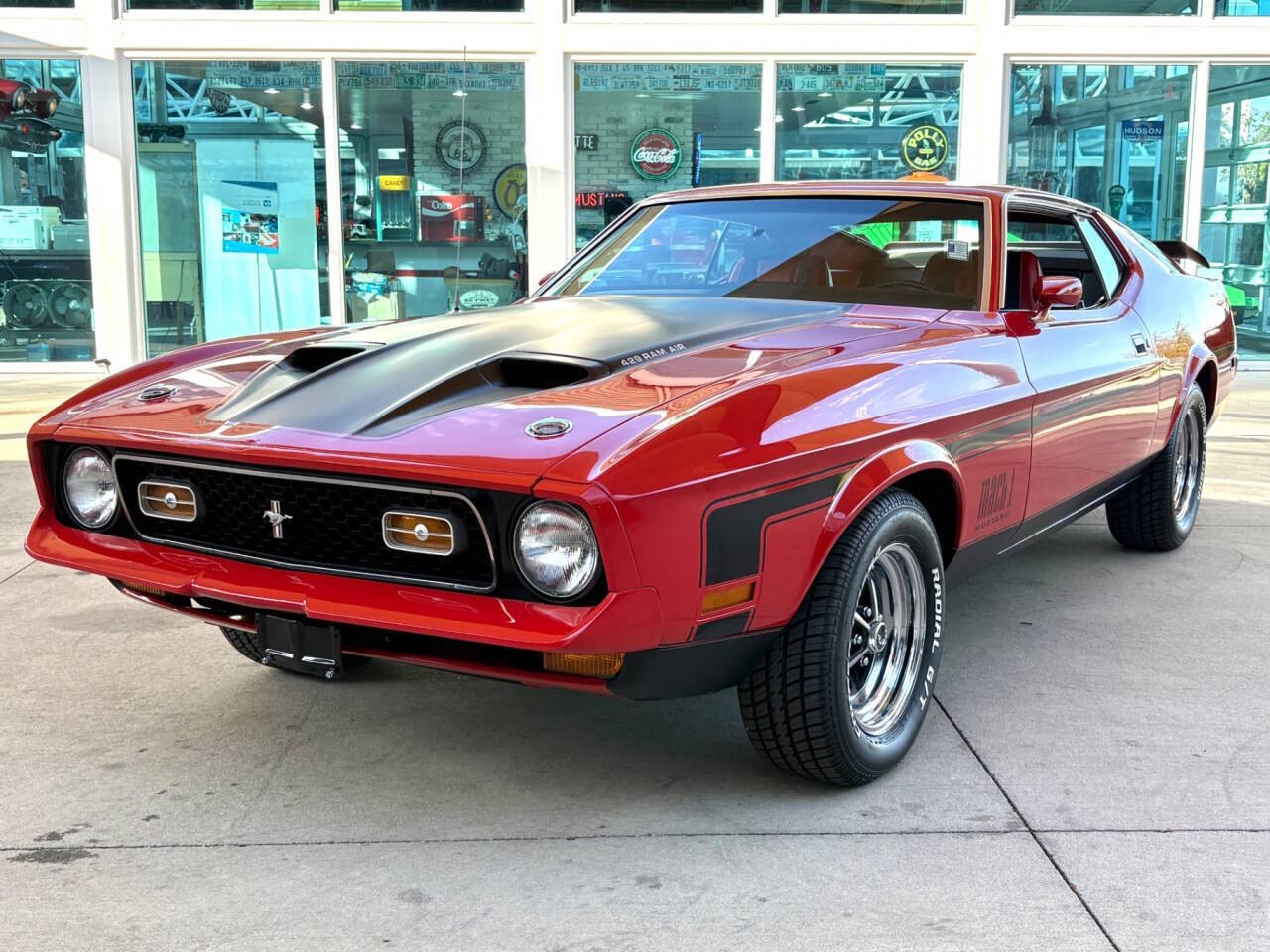 Ford-Mustang-1971-Wagon-Red