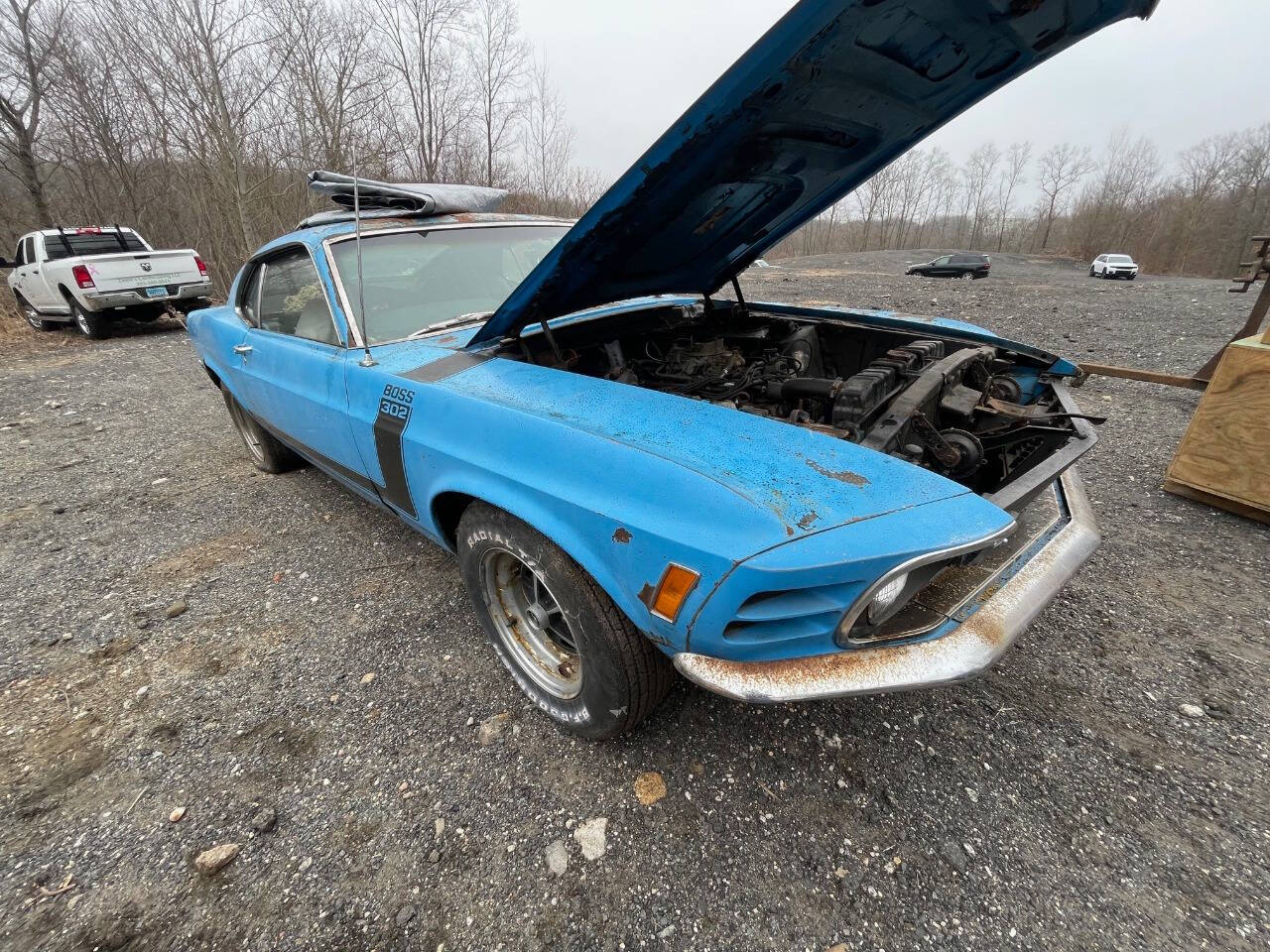 Ford-Mustang-boss-302-1970-Blue-Black