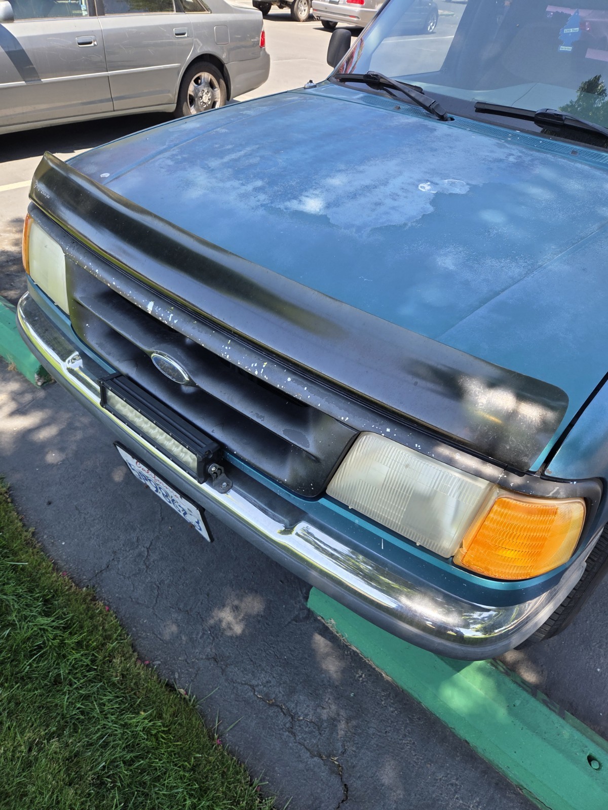 Ford-Ranger-1993-Extended-Cab-Pickup-Gray