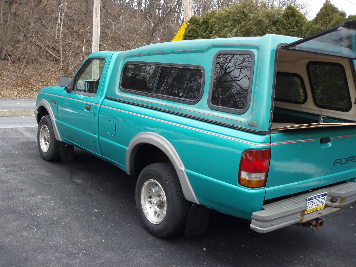 Ford-Ranger-xl-1994-green