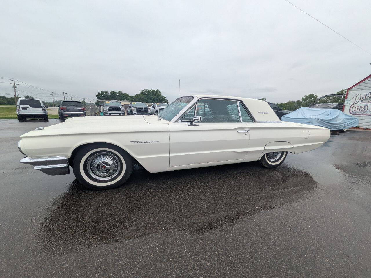 Ford-Thunderbird-1964-White-Champagne