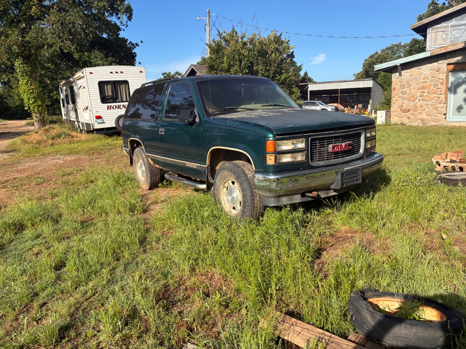 GMC-Yukon-1996-SUV-Brown