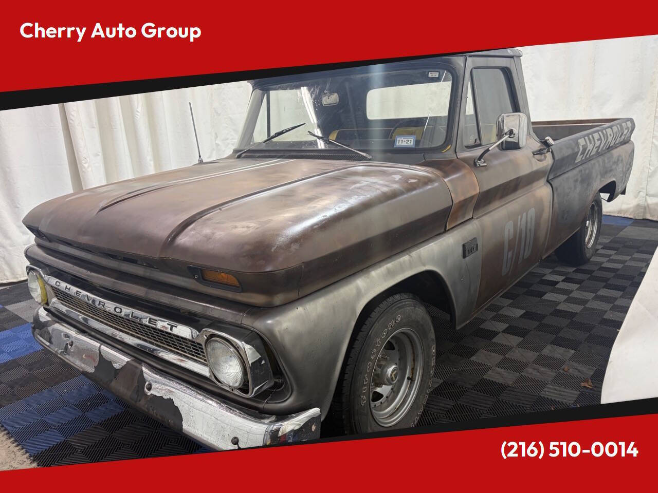 Gmc-Series-1000-1966-Brown-Black