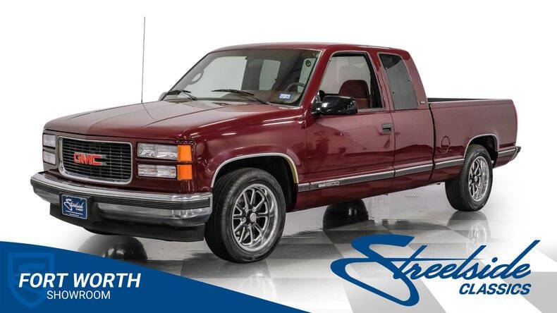 Gmc-Sierra-1500-1995-Dark-Red-Metallic-Ruby-Red