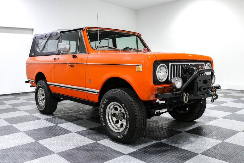 International-ihc-Scout-ii-1978-Orange-Red