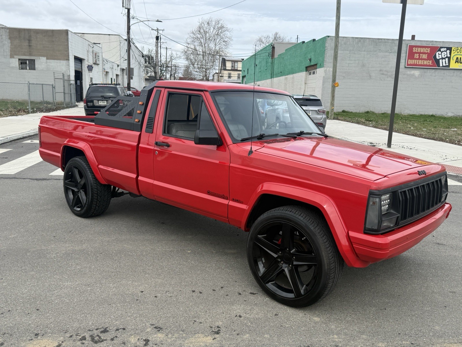 Jeep-Comanche-1988-Standard-Cab-Pickup-Gray