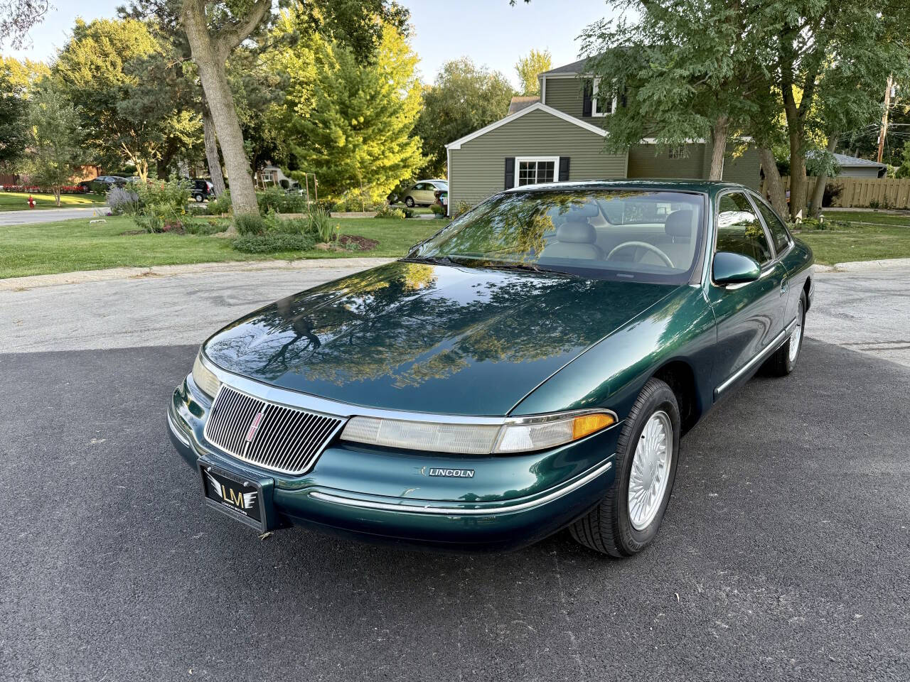Lincoln-Mark-viii-1994-Green-Tan