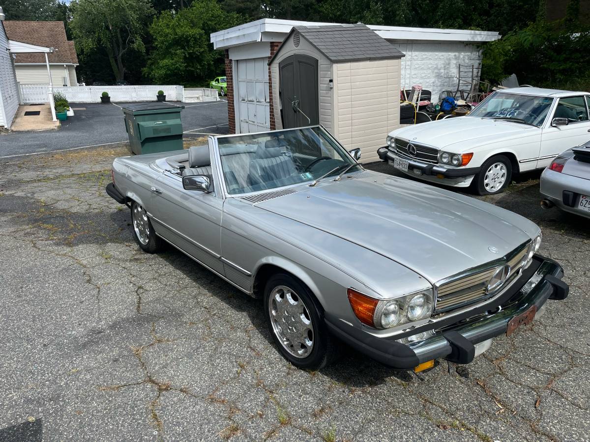 Mercedes-benz-380sl-1985-silver