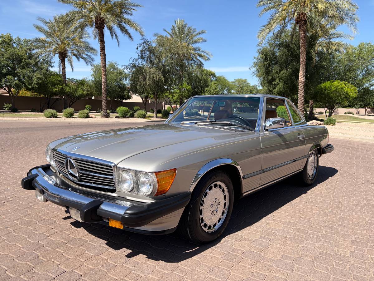 Mercedes-benz-Sl-class-1988-silver