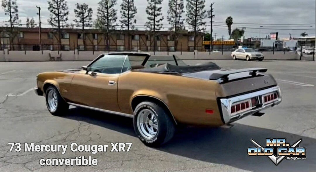 Mercury-Cougar-1973-Convertible-Tan