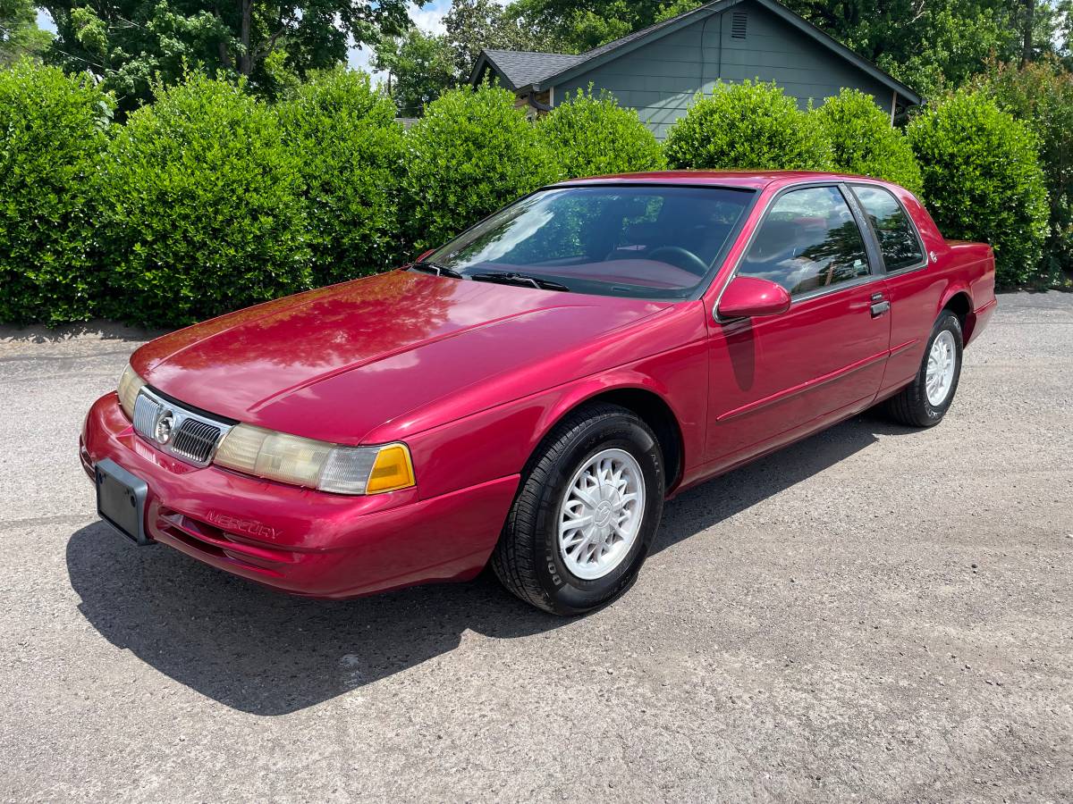 Mercury-Cougar-xr7-1994-red
