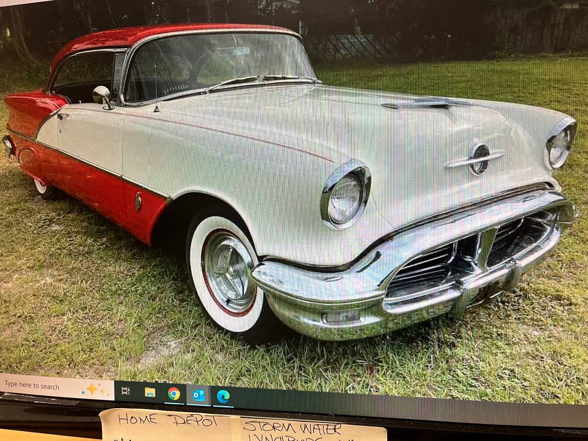Oldsmobile-1956-red
