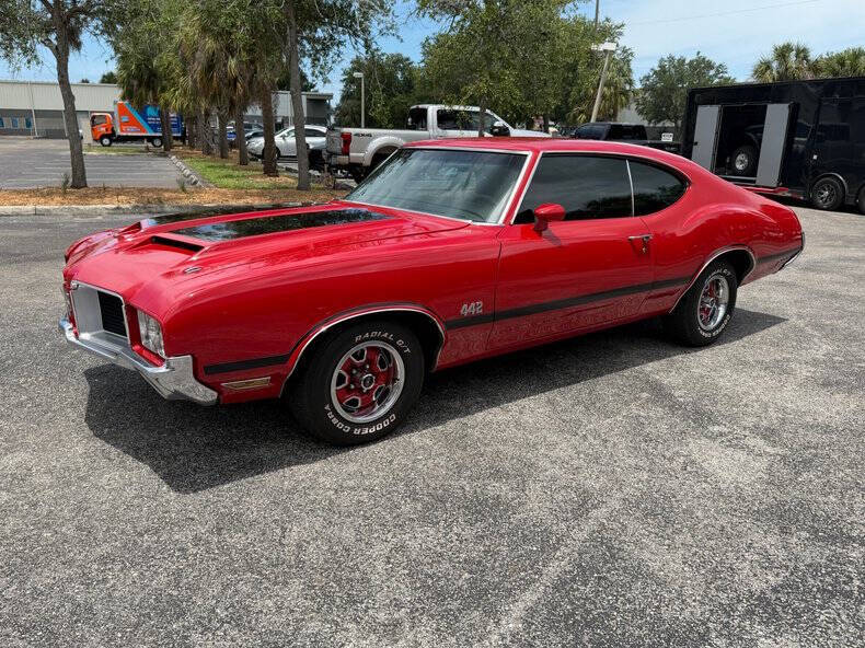 Oldsmobile-442-1971-Red-Black