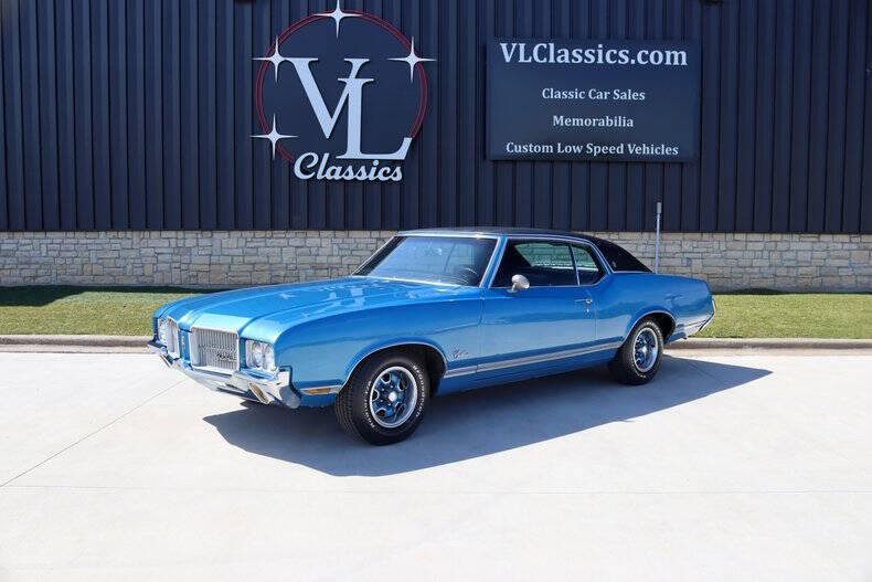 Oldsmobile-Cutlass-supreme-1971-Blue-Black