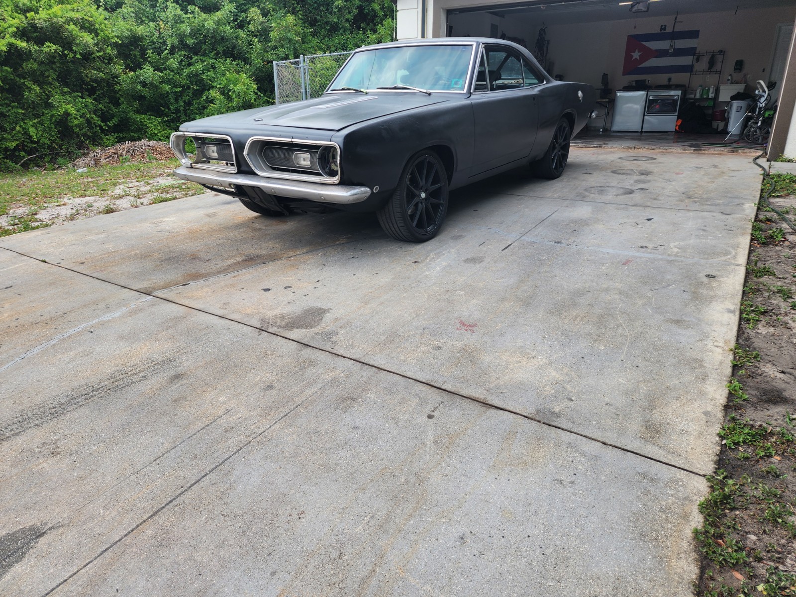 Plymouth-Barracuda-1968-Fastback-Green
