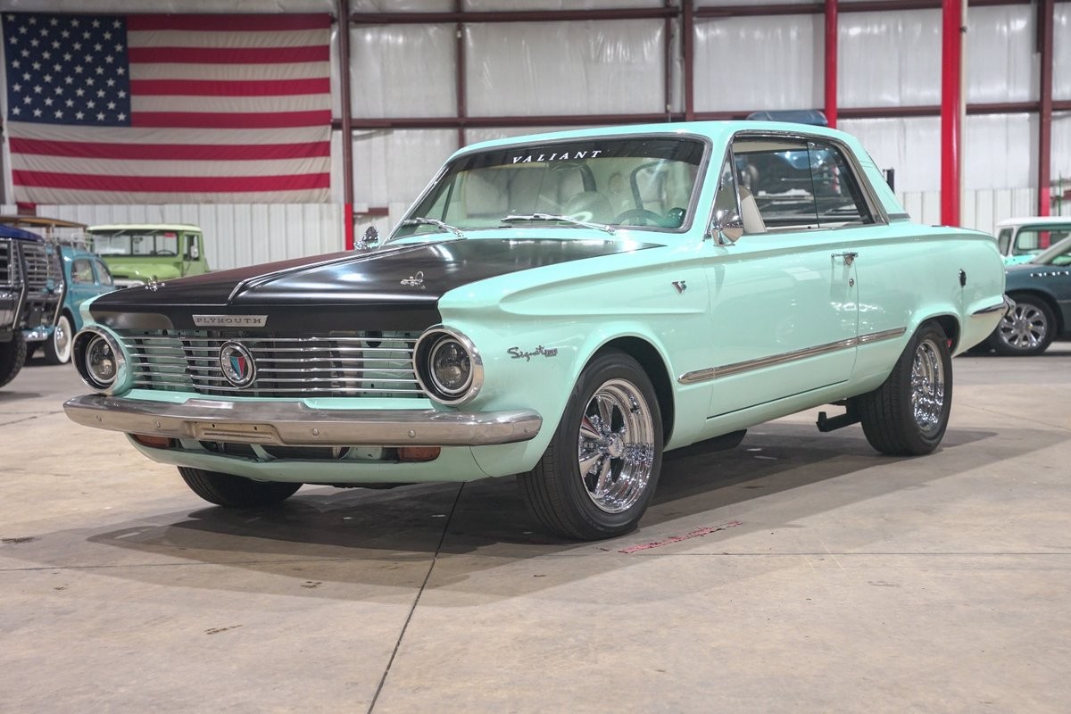 Plymouth-Valiant-1964-Coupe-White