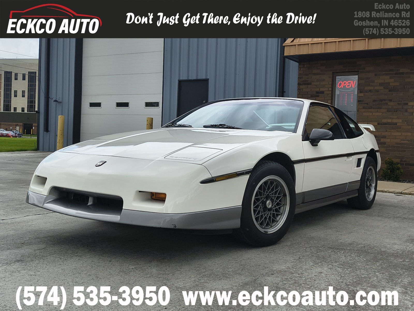 Pontiac-Fiero-1986-Coupe-Gray