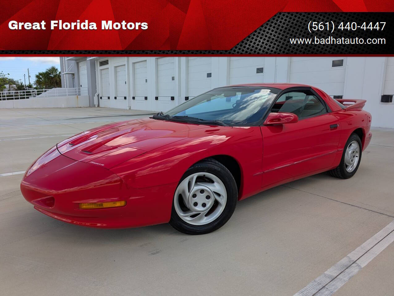 Pontiac-Firebird-1994-Medium-Red-Metallic-Charcoal
